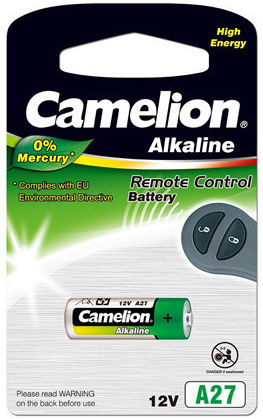 Camelion Alkaline Battery A27 12V 1pcs