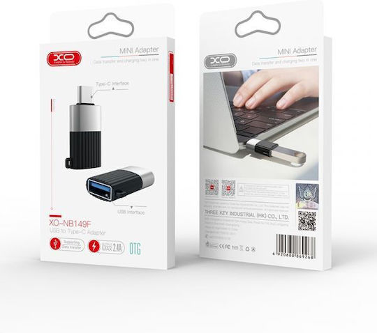 XO Nb149-d Konverter Blitzschlag männlich zu USB-C weiblich 1Stück