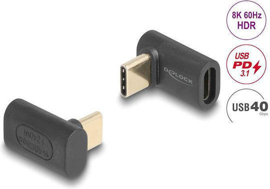 DeLock Converter USB-C male to USB-C female 1pcs 60246