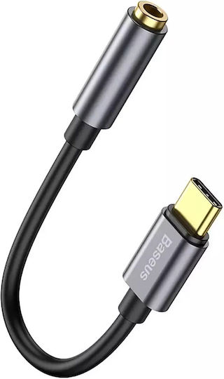 Baseus L54 Konverter USB-C männlich zu 3.5mm weiblich Gray 1Stück