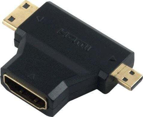 PremiumCord Μετατροπέας HDMI / micro HDMI male σε HDMI / micro HDMI female 1τμχ KPHDMA-17