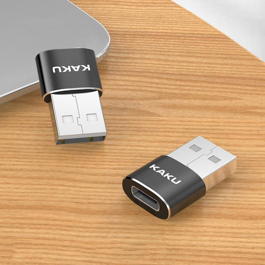 Kaku KSC-530 USB-A Male To USB-C Female Converter 1 Piece