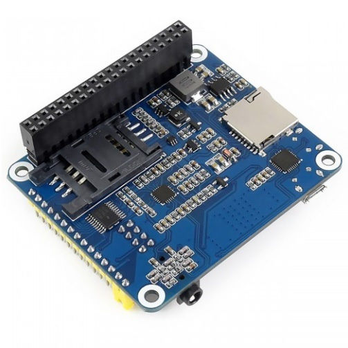 Waveshare 4G GSM/GPRS/GNSS HAT - LTE CAT4 (17372)