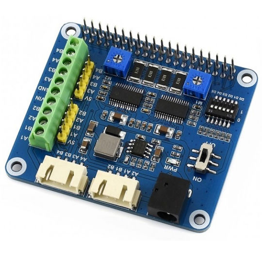 Waveshare Stepper Motor HAT for Raspberry Pi, Drives Two Stepper Motors (15669)
