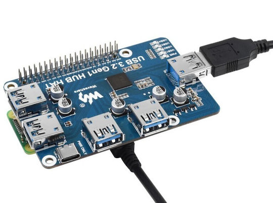 Waveshare USB 3.2 Gen1 HUB HAT 4xUSB 3.2