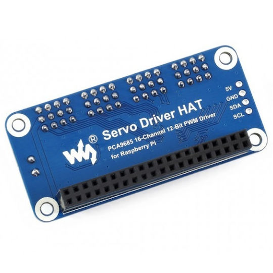 Waveshare Servo Driver HAT for Raspberry Pi (15275)