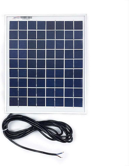 ΗΜ43011 Policristalină Panou Fotovoltaic 10W 12V 290x240x17mm