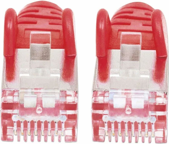 Intellinet S/FTP Cat.7 (10Gbps) Cablu De Rețea Ethernet 0.5m Roșu