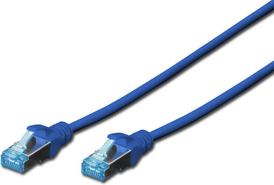 Digitus SF/UTP Cat.5e Netzwerkkabel Ethernet 0.5m Blau