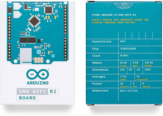 Arduino Uno WiFi Rev2 Board για Arduino