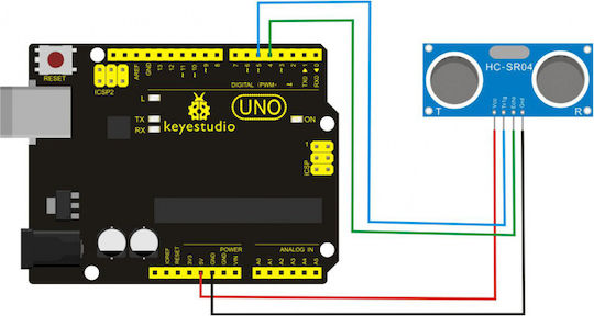 Keyestudio HR-SR04 Ultrasonic Module για Arduino 3τμχ