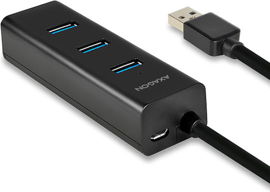Axagon Hub 4 Θυρών USB 3.0 με σύνδεση USB-A