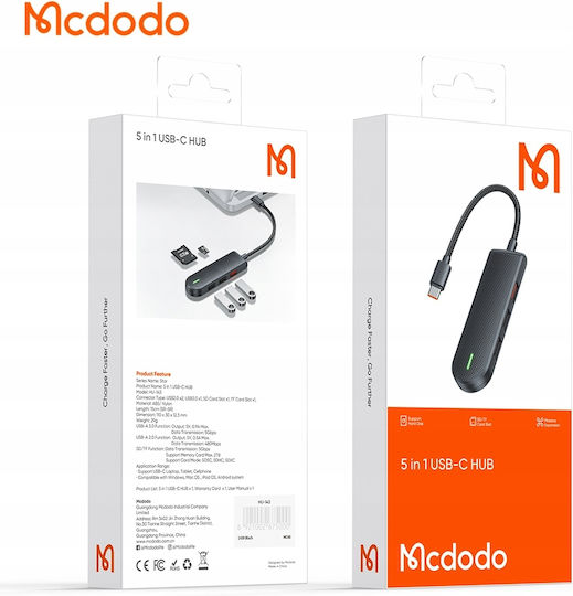 Mcdodo USB Hub 3 Ports USB 3.0 with USB-C Connection