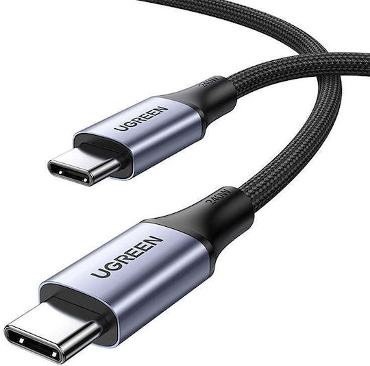 Ugreen USB 2.0 Cable USB-C male - USB-C 240W PD Γκρι 2m 90440