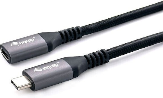 Equip USB 3.2 Video Cable USB-C Male - USB-C Female Black 1m 128371