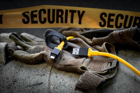 Tactical USB 2.0 Kabel USB-C männlich - USB-A Gelb 1m (57983117383)