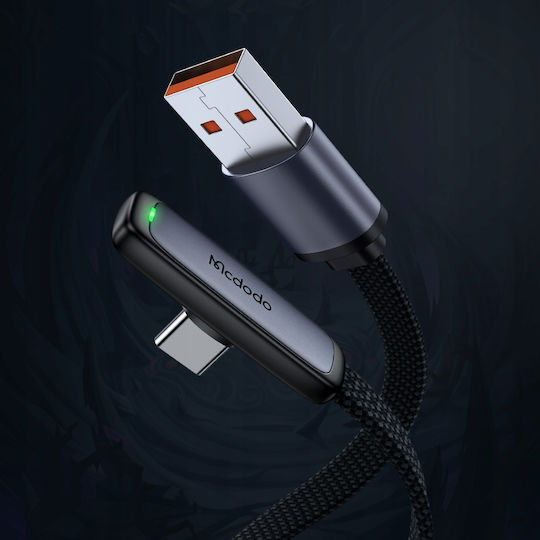Mcdodo USB 2.0 Cable USB-C male - USB-A 100W PD Μαύρο 1.8m CA-3341
