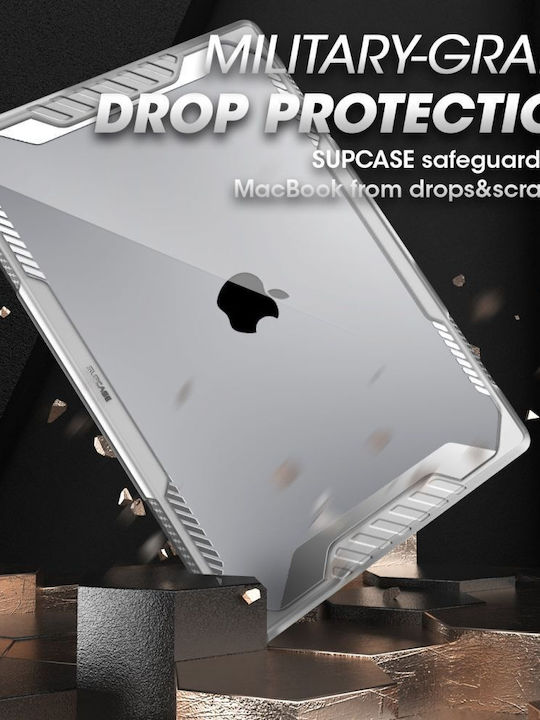 Supcase Unicorn Beetle Pro Cover for Apple Macbook Pro 16 M1 M2 M3 2021-2023 Transparent