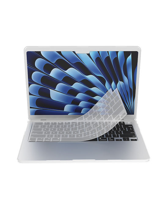Husă Case-mate Snap-on Pentru Apple Macbook Air 15 M2 2023 A2941 Transparentă Cm052392