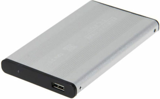 Case for Hard Drive 2.5" IDE with Connection USB 2.0 Silver