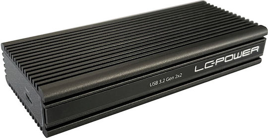 LC-Power Θήκη για Σκληρό Δίσκο M.2 SATA III με σύνδεση USB 3.2