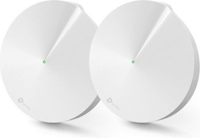 TP-LINK Deco M9 Plus v2 WiFi Mesh Network Access Point Wi‑Fi 5 Dual Band (2.4 & 5GHz) σε Διπλό Kit