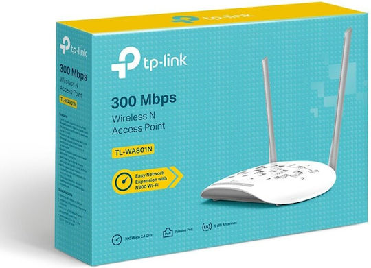 TP-LINK TL-WA801N v1 Punct de acces Wi-Fi 4 Bandă unică (2.4GHz)