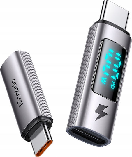 Mcdodo Μετατροπέας USB-C male σε USB-C female Πορτοκαλί 1τμχ OT-6090