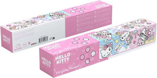 Konix XXL Gaming Mouse Pad Multicolour 900mm Hello Kitty