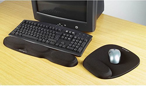 Kensington Mouse Pad with Wrist Support Black 250mm Foam