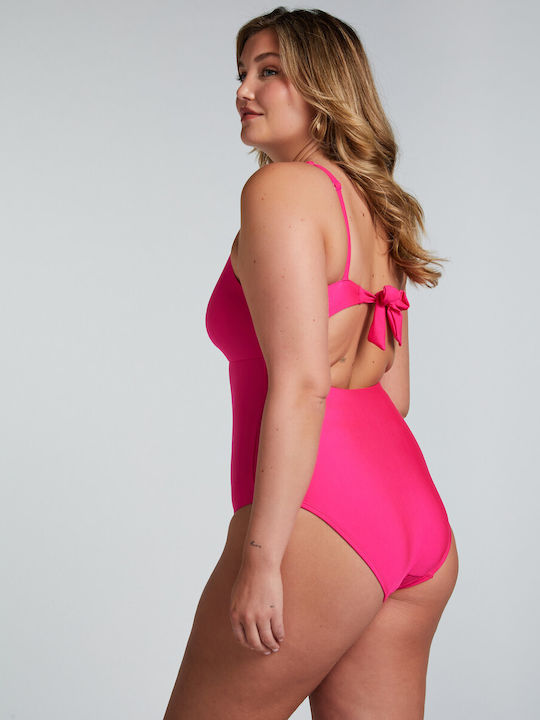 Ολόσωμο Μαγιό Hot Pink