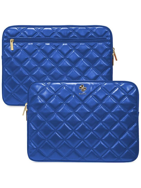 Guess Quilted Θήκη για Laptop 14" σε Μπλε χρώμα