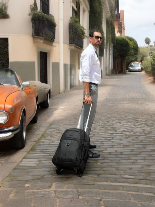 Matein Backpack Laptop Bag for 17" with USB Port in Black Color CB-1212 Black