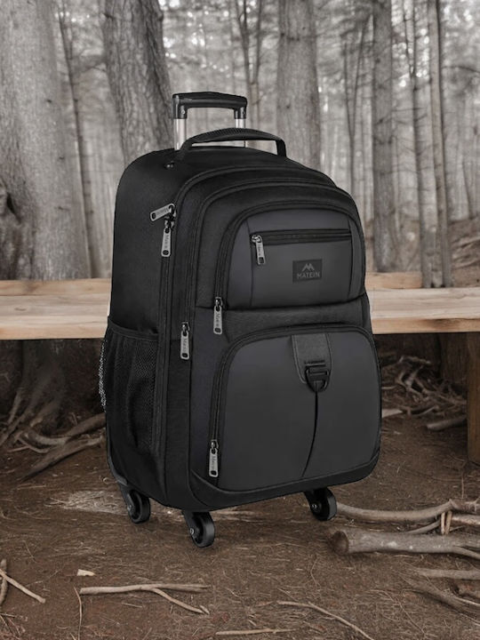 Matein Backpack Laptop Bag for 17" with USB Port in Black Color CB-1212 Black