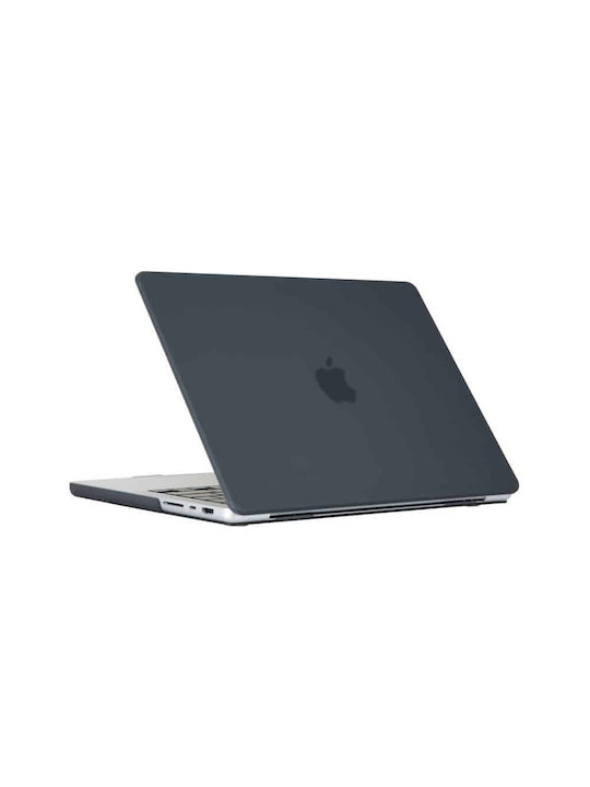 Techsuit Tasche Abdeckung für Laptop 13" MacBook Air 13" 2020 Matte Black