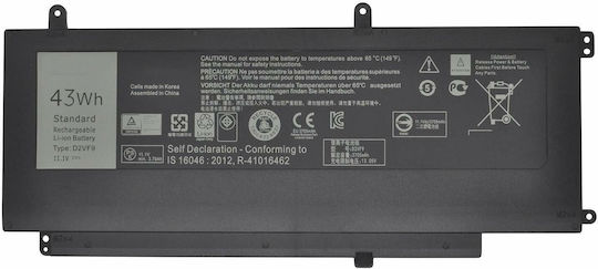 CoreParts Compatible Battery for Dell Inspiron Inspiron 15 7547, Inspiron 15 7548, Vostro 14 5000, Vostro 14 5459 with 3400mAh