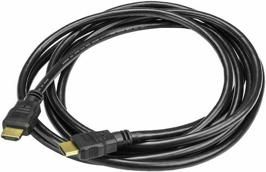 StarTech HDMI 1.4 High Speed 1080p 120Hz Cable HDMI male - HDMI male 3m Μαύρο