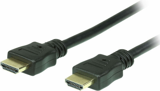 Aten Кабел HDMI мъжки - HDMI мъжки 2м Черен