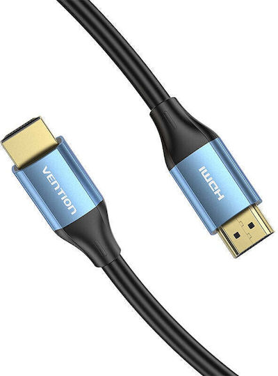 Vention HDMI 2.0 Premium Високоскоростен 4K 60Hz HDR Кабел HDMI мъжки - HDMI мъжки 10м Син