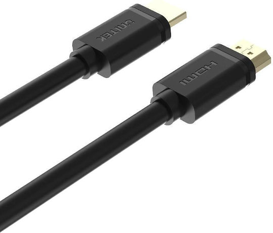 Unitek HDMI 2.0 Premium High Speed 4K 60Hz HDR Cable HDMI male - HDMI male 1m Μαύρο