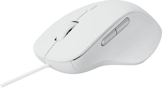 Rapoo N500 Wired Ergonomic Mouse White