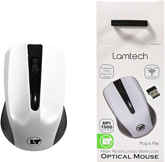 Lamtech LAM021271 Mouse Wireless Alb