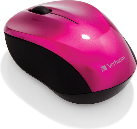 Verbatim Go Nano Wireless Mini Mouse Fuchsia