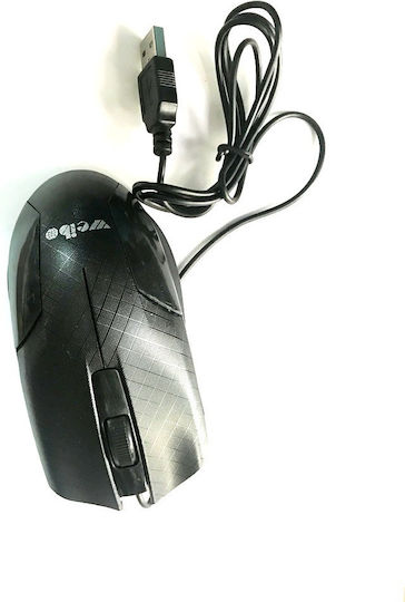Weibo FC-145 Ενσύρματο Ποντίκι Grey/Black