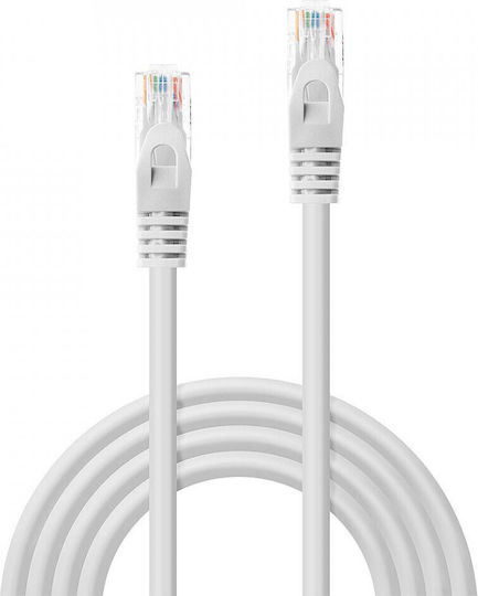 Lindy U/UTP Kat.6 Ethernet Netzwerkkabel 2m Weiß