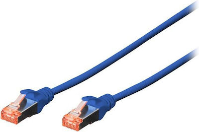 Digitus S/FTP Cat.6 Ethernet Network Cable 10m Blue 5pcs