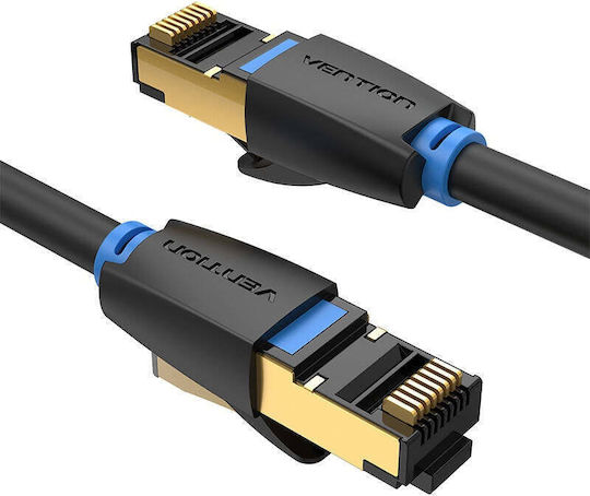 Vention S/FTP Cat.8 (40Gbps) Network Cable Ethernet 1m Black