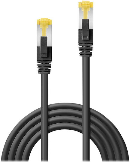 Lindy S/FTP Cat.7 Ethernet Network Cable 0.3m Black