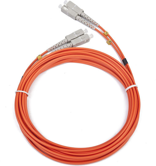 Cablexpert Καλώδιο Οπτικής Ίνας SC-SC 1m