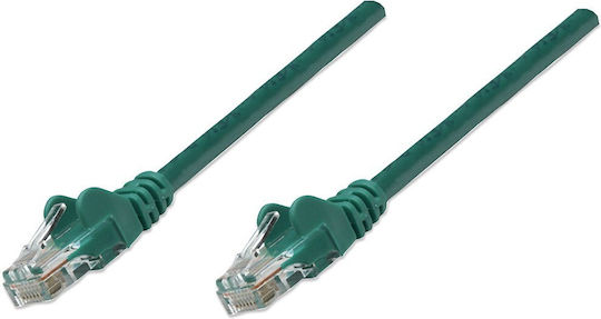 Intellinet U/UTP Cat.5e (Gigabit) Καλώδιο Δικτύου Ethernet 10m Πράσινο